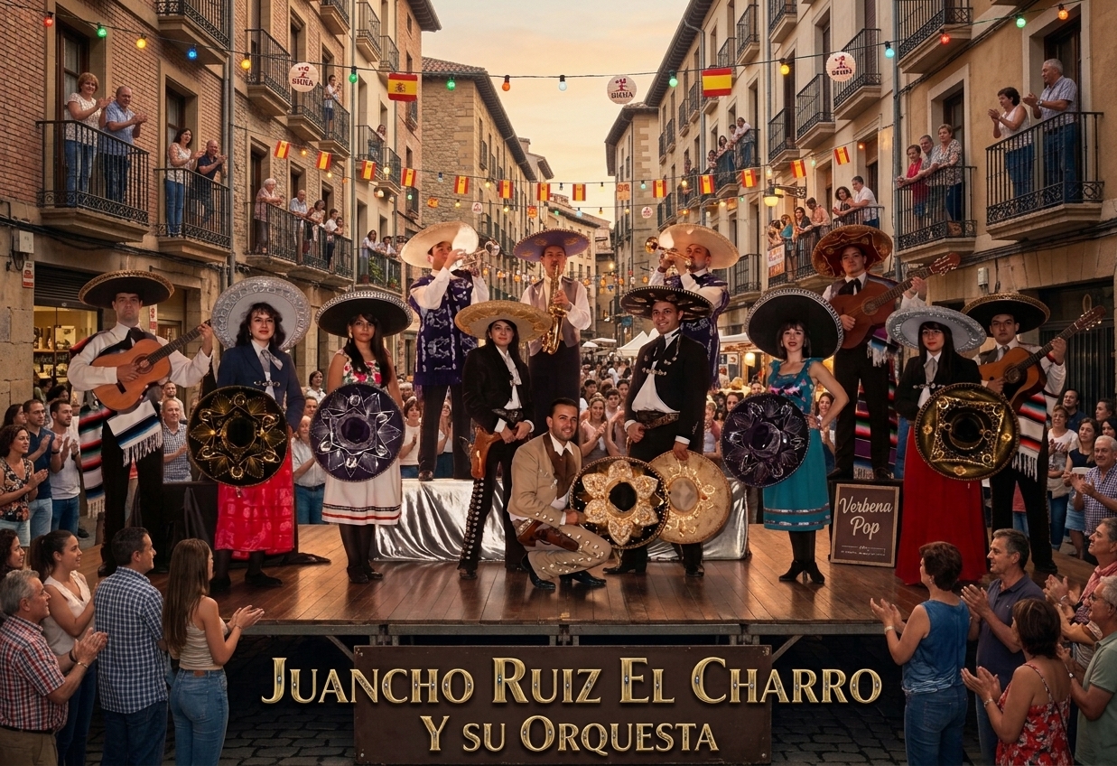 Juancho Ruiz «El Charro» durante su trayectoria artística